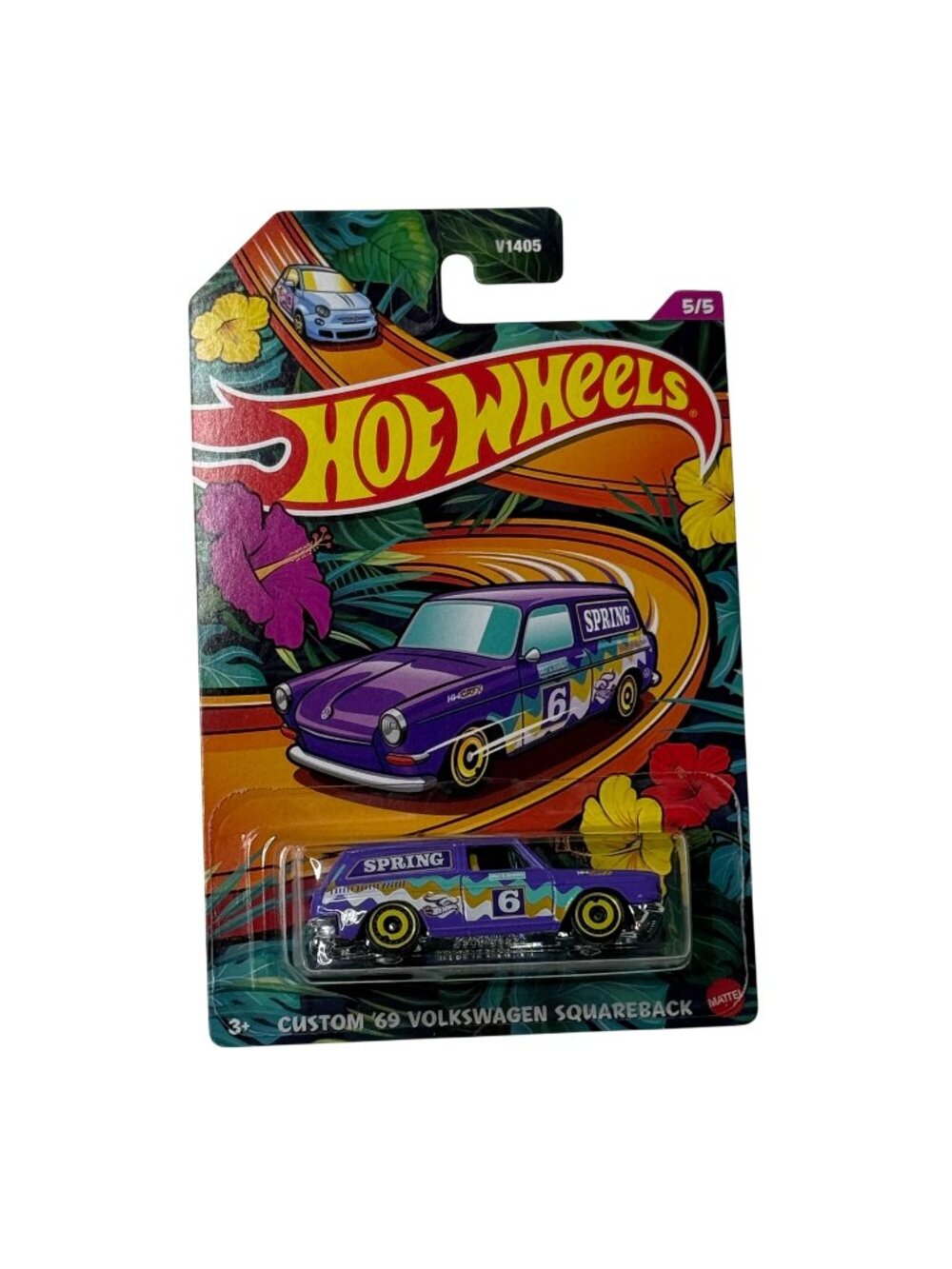 Hot Wheels Volkswagen Squareback Spring Series 5/5 Purple Diecast